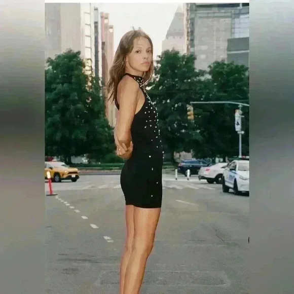 🔥🔥Zara jewel 💎 halter dress - Picture 3 of 5